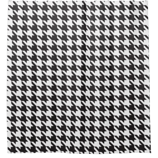 Black and White Houndstooth Pattern (Front)