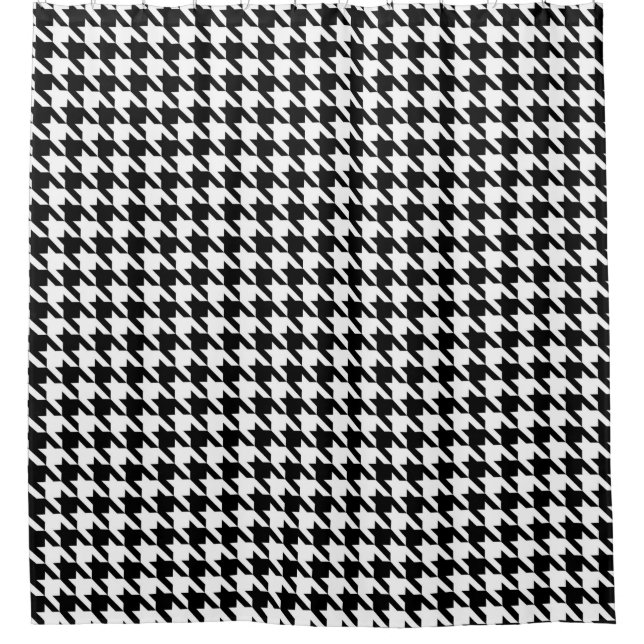 Black and White Houndstooth Pattern (Front)