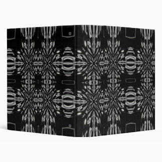 black and white interface binder