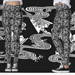 Black and White "Japanese Pattern of Fans"  Leggings<br><div class="desc">Black and White "Japanese Pattern of Fans" 

You can customize the design or transfer it to another product! Change the size,  add text,  and more!</div>