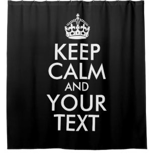 Black and White Keep Calm and Your Text