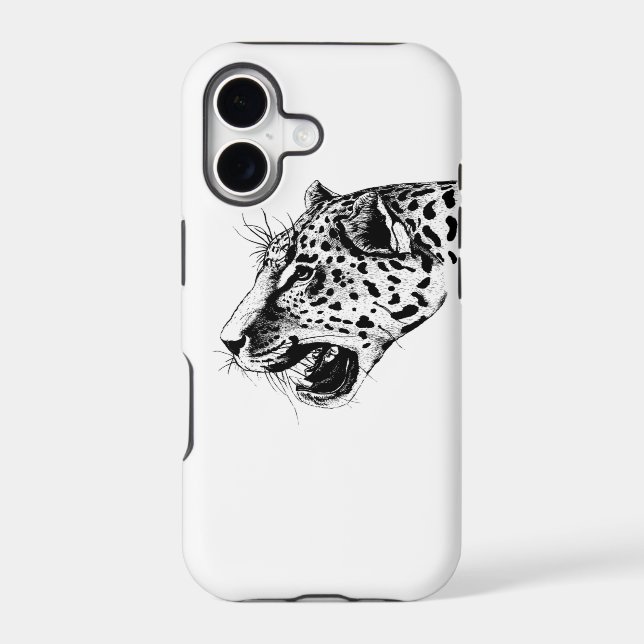 Black And White Leopard (Back)