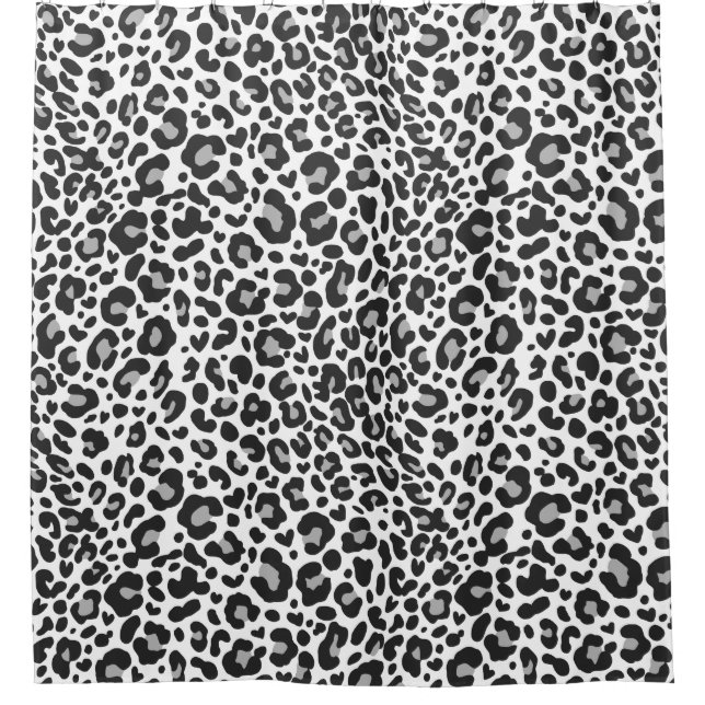Black And White Leopard Animal Pattern (Front)