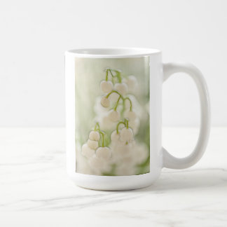 Black and White Lily-of-the-valley Flower Dance Coffee Mug