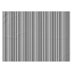 Black And White Lines Tablecloth