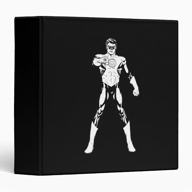 Black and White Looking forward Binder (Front/Spine)