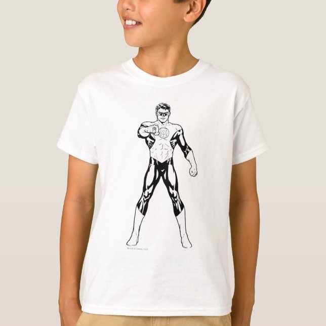 Black and White Looking forward T-Shirt (Front)
