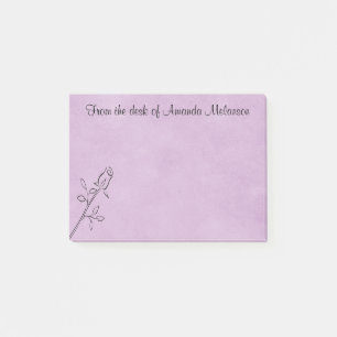 Black And White Lovebirds, Love Birds Post-it Notes