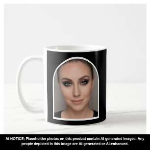 Black And White Makeup Artist Cute Photo Coffee Mug
