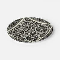 Black and White Mandala Motif by Vision Studio