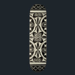 Black and White Mandala Motif by Vision Studio Skateboard<br><div class="desc">A black and white mandala motif brought to you by Vision Studio. Mandala is a Sanskrit word for circle and represents the Universe in Hinduism and Buddhism. Mandalas are supposed to have a calming effect on people, so if you want a little calm in your life buy this print today!...</div>