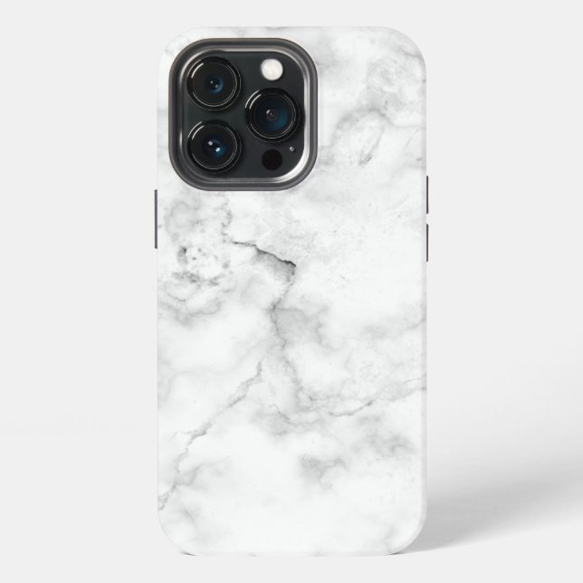 Black and White Marble Background iPhone Case (Back)