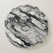 Black and white marble