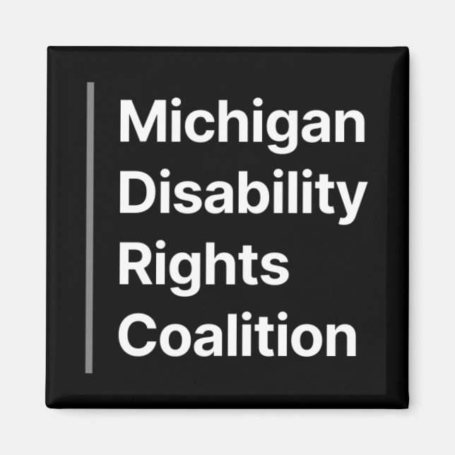 Black and White MDRC Magnet (Front)