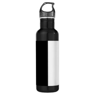 Black And White Middle Customize This 710 Ml Water Bottle