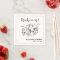 Black and White Minimalist Dog Cat Pet Wedding