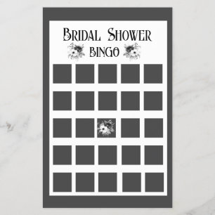 Black and White Minimalist Flyer