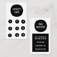 Black and White Minimalist Handmade Spots