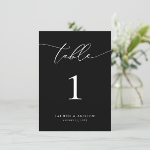 Black and White Minimalist Wedding Event Custom