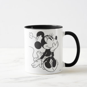 Black and White Minnie Mug