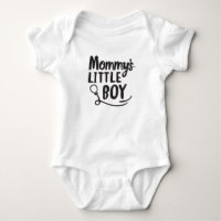 Black and White Mommy’s Little Boy New Son Mom
