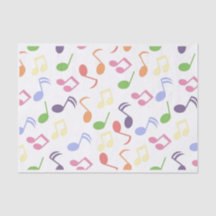 Black and White music note Pattern musician