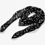 Black and White Music Notes Pattern<br><div class="desc">Cool music notes pattern design.</div>