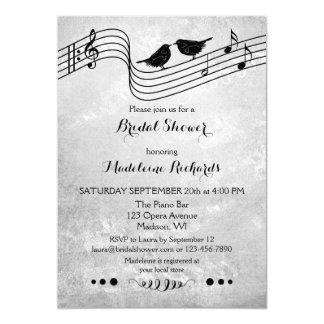 Music Themed Invitations 3