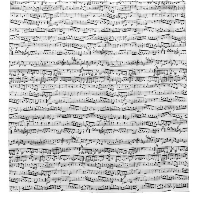 Black and white musical notes (Front)