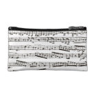 Black and white musical notes