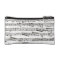 Black and white musical notes