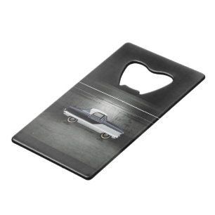 Black and White Nash Metropolitan Credit Card Bottle Opener