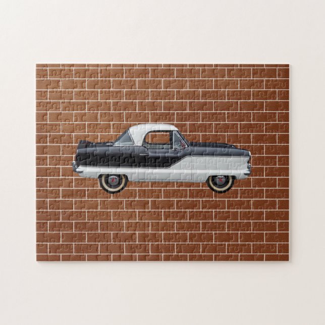Black and White Nash Metropolitan Jigsaw Puzzle (Horizontal)