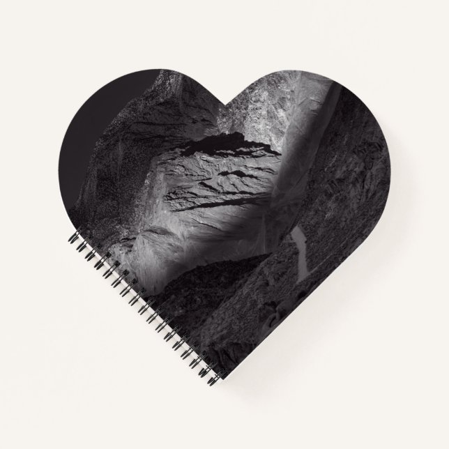 black and white night sky notebook (Front)
