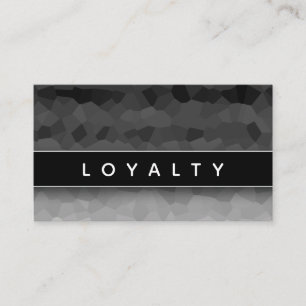 Black and White Ombre Modern Elegant Professional Appointment Card