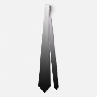 Black and white ombre  tie