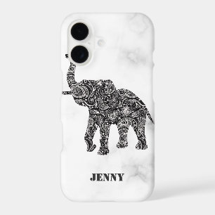 Black And White Paisley