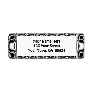 black and white pattern