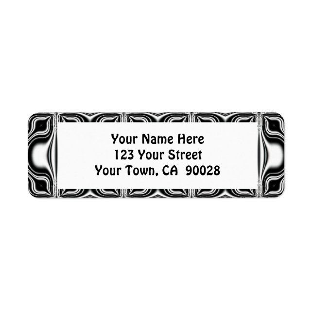 black and white pattern (Front)