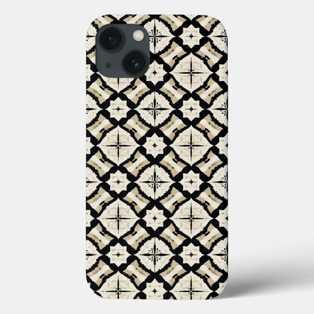 Black and white Pattern Case-Mate iPhone Case (Back)