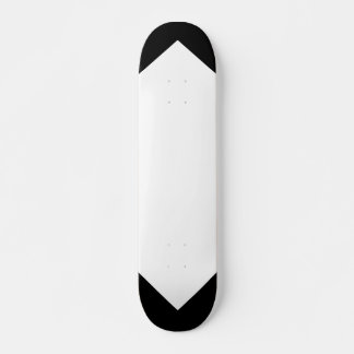 Black and White Pattern Customizable Deck Skateboard