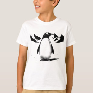 Black and White Penguin T-Shirt
