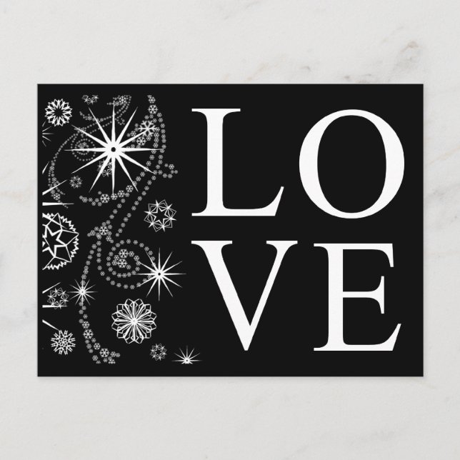 Black And White Personalized Save The Date Card (Front)
