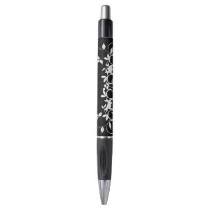 Black and White - Personalized Wedding Favour Pens