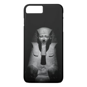 Black and white pharaoh king Case-Mate iPhone case