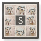 Black and White Photo Collage Custom Monogram