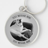 Black and White Photo of Talking Dog Text Message