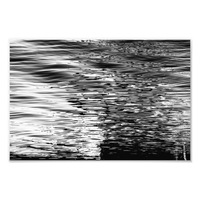 Black and white photo print (Front)