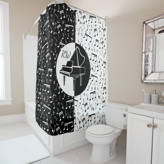 Black and white Piano design (In Situ)