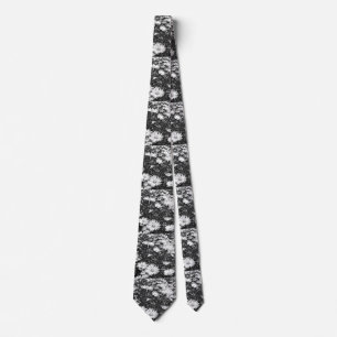 black and white pixel art  tie